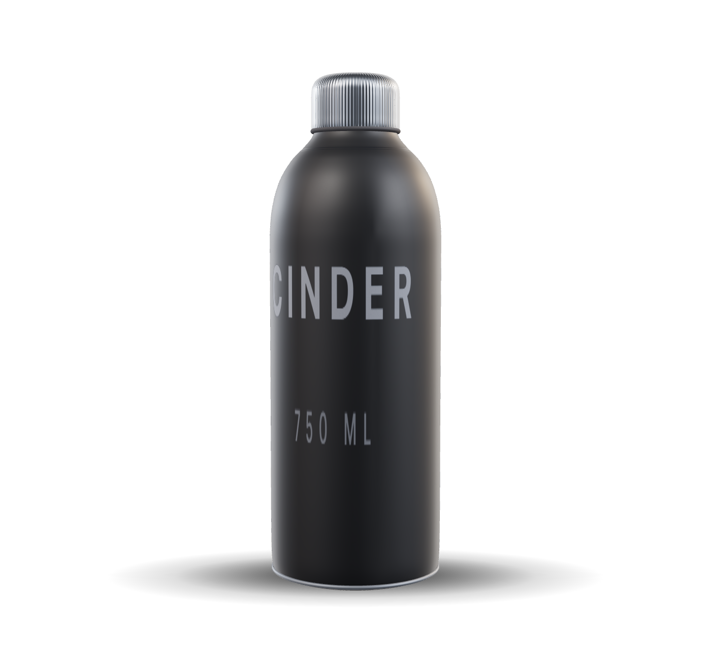 Cinder 750 in matte black, photographed in studio lighting